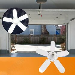 2/3/4/5+1 Blades E27 LED Garage Light Foldable Indoor Bulb Deformable Shop Ceiling Lamp AC85-265V 2/3/4/5+1 Blades E27 LED Garage Light Foldable Indoor Bulb Deformable Shop Ceiling Lamp AC85-265V