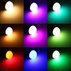 2.4G RF E27 LED Bulb Dimmable 12W RGB+Warm White SMD 5630 Home Decorative Lamp AC85-265V 2.4G RF E27 LED Bulb Dimmable 12W RGB+Warm White SMD 5630 Home Decorative Lamp AC85-265V