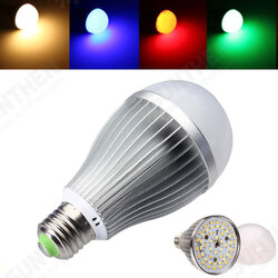 2.4G RF E27 LED Bulb Dimmable 12W RGB+Warm White SMD 5630 Home Decorative Lamp AC85-265V 2.4G RF E27 LED Bulb Dimmable 12W RGB+Warm White SMD 5630 Home Decorative Lamp AC85-265V