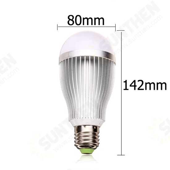 2.4G RF E27 LED Bulb Dimmable 12W RGB+Warm White SMD 5630 Home Decorative Lamp AC85-265V