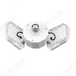 30W 45W 60W E27 LED Bulb Deformable Garage Ceiling Light Ultra-Bright Adjustable Lighting 30W 45W 60W E27 LED Bulb Deformable Garage Ceiling Light Ultra-Bright Adjustable Lighting