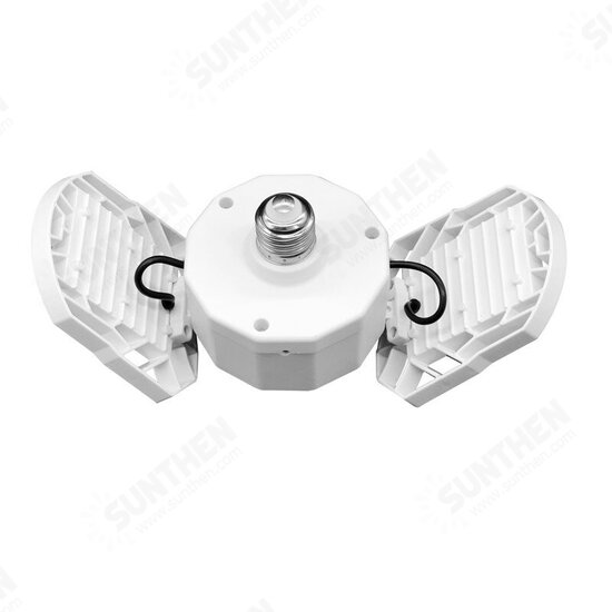 30W 45W 60W E27 LED Bulb Deformable Garage Ceiling Light Ultra-Bright Adjustable Lighting