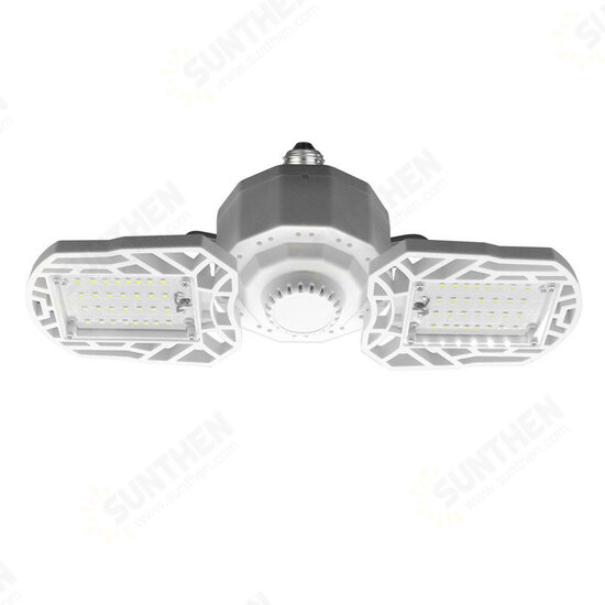 30W 45W 60W E27 LED Bulb Deformable Garage Ceiling Light Ultra-Bright Adjustable Lighting