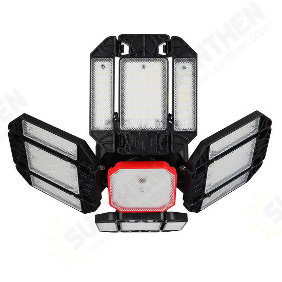 350W E27 LED Garage Light Deformable Adjustable Workshop Ceiling Lamp High Bay Light