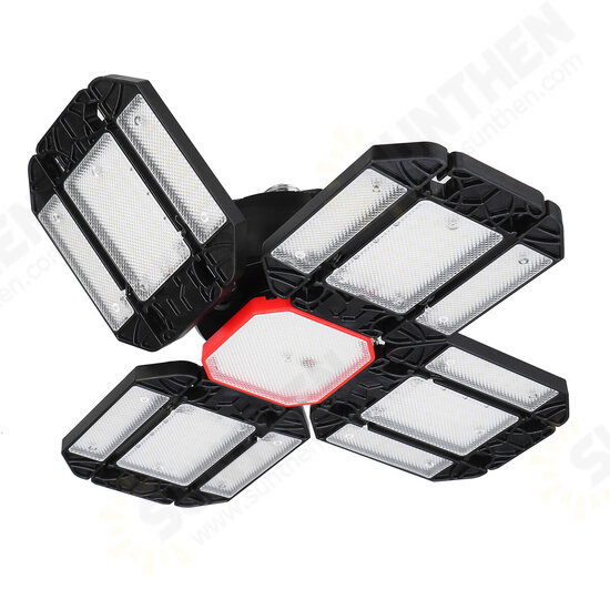 350W E27 LED Garage Light Deformable Adjustable Workshop Ceiling Lamp High Bay Light