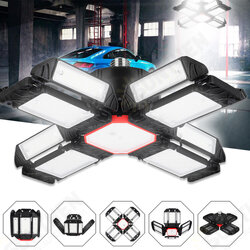 350W E27 LED Garage Light Deformable Adjustable Workshop Ceiling Lamp High Bay Light 350W E27 LED Garage Light Deformable Adjustable Workshop Ceiling Lamp High Bay Light