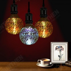 3D Fireworks E27 G80 LED Retro Edison Decorative Light Lamp Bulb AC85-265V 3D Fireworks E27 G80 LED Retro Edison Decorative Light Lamp Bulb AC85-265V
