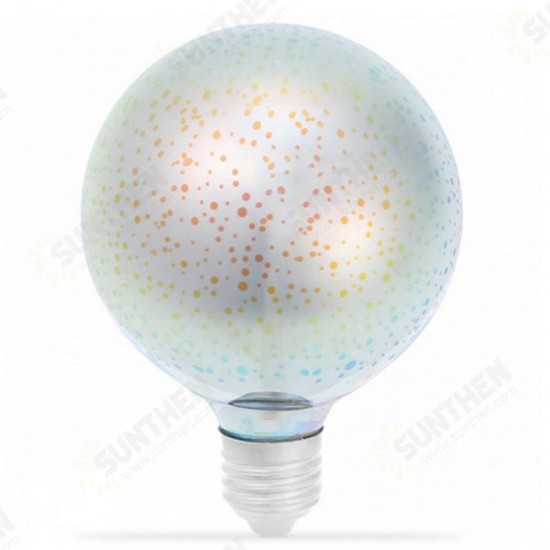 3D Fireworks E27 G80 LED Retro Edison Decorative Light Lamp Bulb AC85-265V