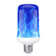 4 Modes Gravity Sensor B22 E27 Flame Effect Fire Light Bulb Super Bright 96 LEDs Decorative Atmosphere Light Christmas Decorations Lamp