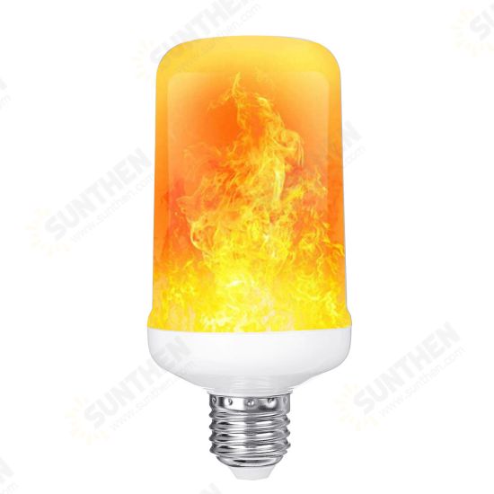 4 Modes Gravity Sensor B22 E27 Flame Effect Fire Light Bulb Super Bright 96 LEDs Decorative Atmosphere Light Christmas Decorations Lamp