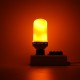 4 Modes LED Flame Effect Flickering Fire Light Bulb E27 Party Bar Decor Lamp