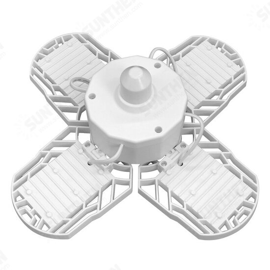 40/60/80W Deformable E26/E27 Ultra-bright LED Garage Ceiling Light Motion Activated