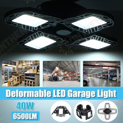 40W E27 LED Garage Light Bulb Deformable Ceiling Fixture Lights Shop Workshop Lamp 85-265V 40W E27 LED Garage Light Bulb Deformable Ceiling Fixture Lights Shop Workshop Lamp 85-265V