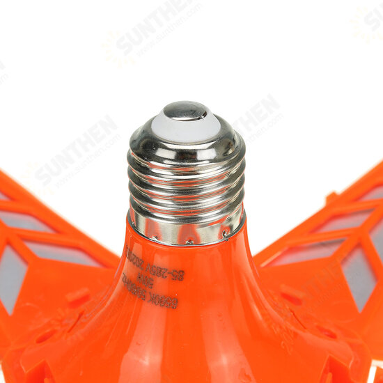 50W 144 LED Deformable Lights Lotus Shape E27 LED Lamp Folding for Factory Garage AC85-265V 50W 144 LED Deformable Lights Lotus Shape E27 LED Lamp Folding for Factory Garage AC85-265V