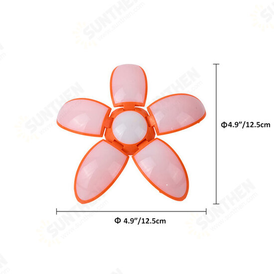 50W 144 LED Deformable Lights Lotus Shape E27 LED Lamp Folding for Factory Garage AC85-265V 50W 144 LED Deformable Lights Lotus Shape E27 LED Lamp Folding for Factory Garage AC85-265V
