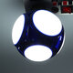 50W E27 Football UFO LED Garage Lamp Workshop Folding Light Deformable Ceiling Bulb AC165-265V