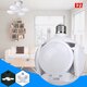 50W E27 Football UFO LED Garage Lamp Workshop Folding Light Deformable Ceiling Bulb AC165-265V