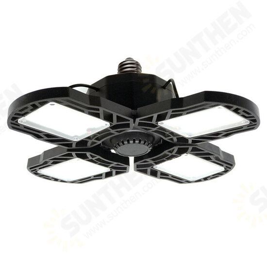 60/80/100/120/150W LED Garage Ceiling Lights 6000LM Garage Lighting Deformable