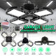 60/80/100/120/150W LED Garage Ceiling Lights 6000LM Garage Lighting Deformable