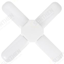 60W E27 Deformable 246LED Garage Light Bulb Four-leaf Indoor Ceiling High Bay Fixture Lamp AC85-265V 60W E27 Deformable 246LED Garage Light Bulb Four-leaf Indoor Ceiling High Bay Fixture Lamp AC85-265V