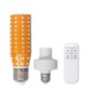 60W Remote Control 2835 E27 LED Bulb Ultraviolet Sterilization Light Disinfection Home Lamp AC85-265V