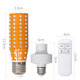 60W Remote Control 2835 E27 LED Bulb Ultraviolet Sterilization Light Disinfection Home Lamp AC85-265V