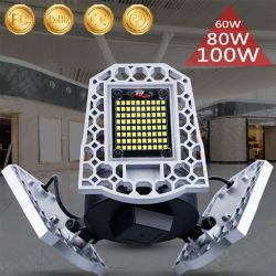 60W/80W/100W LED Garage Shop Work Lights Home Ceiling Fixture Deformable Workshop Lamp 60W/80W/100W LED Garage Shop Work Lights Home Ceiling Fixture Deformable Workshop Lamp