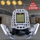 60W/80W/100W LED Garage Shop Work Lights Home Ceiling Fixture Deformable Workshop Lamp