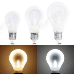 6W 9W 12W E27 LED Bulb SMD2835 Warm White Pure White Lamp AC220V 6W 9W 12W E27 LED Bulb SMD2835 Warm White Pure White Lamp AC220V