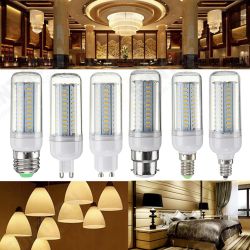 6W Dimmable E27 E14 E12 G9 GU10 B22 SMD4014 LED Corn Bulb Chandelier Light AC110V 6W Dimmable E27 E14 E12 G9 GU10 B22 SMD4014 LED Corn Bulb Chandelier Light AC110V