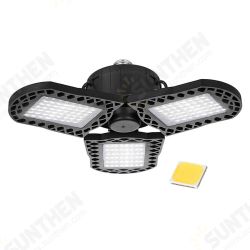 85-220V 60W E27 Deformable Garage Light Pure White/Cool White Three Leaf LED Light Bulb for Basement Parking Lot 85-220V 60W E27 Deformable Garage Light Pure White/Cool White Three Leaf LED Light Bulb for Basement Parking Lot