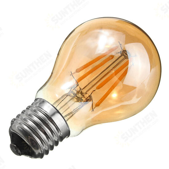 A60 E27/B22 4W Retro LED Filament Incandescent Light Bulb for Bedroom Decoration AC220-240V A60 E27/B22 4W Retro LED Filament Incandescent Light Bulb for Bedroom Decoration AC220-240V