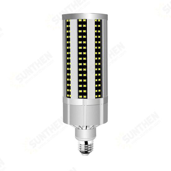 AC100-277V E27 50W Fan Cooling LED Corn Light Bulb Without Lamp Cover for Indoor Home Decoration