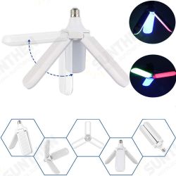 AC120-265V E27 65W Deformable RGB LED Light Bulb Garage Lamp Foldable Ceiling Fixture Work Light AC120-265V E27 65W Deformable RGB LED Light Bulb Garage Lamp Foldable Ceiling Fixture Work Light