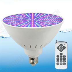 AC12V/120V E27 25W 252LED RGB Underwater Swimming Pool Light Color Change PAR38 Lamp+18 Key Remote Control AC12V/120V E27 25W 252LED RGB Underwater Swimming Pool Light Color Change PAR38 Lamp+18 Key Remote Control