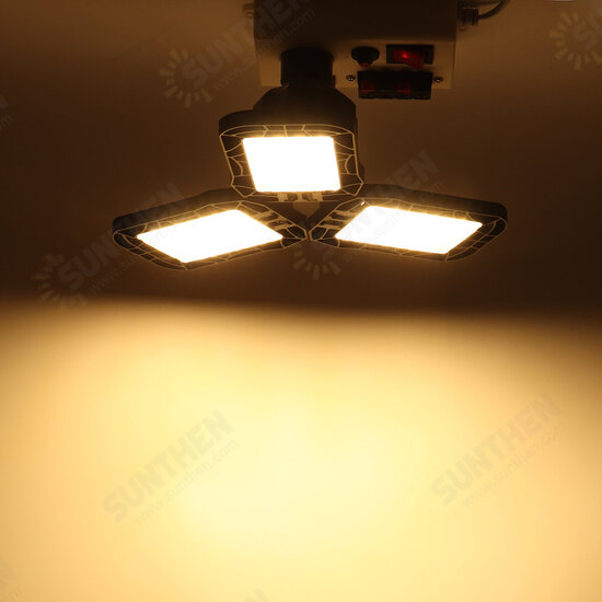 AC165-265V E27 LED Garage Light Bulb Deformable Ceiling Workshop Lamp Emergency Bulb AC165-265V E27 LED Garage Light Bulb Deformable Ceiling Workshop Lamp Emergency Bulb