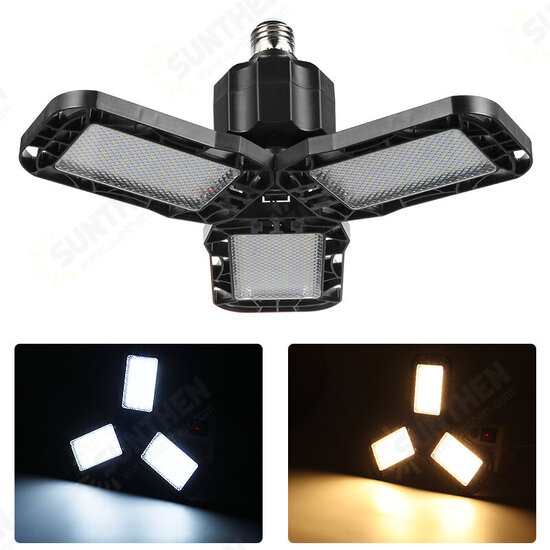 AC165-265V E27 LED Garage Light Bulb Deformable Ceiling Workshop Lamp Emergency Bulb AC165-265V E27 LED Garage Light Bulb Deformable Ceiling Workshop Lamp Emergency Bulb