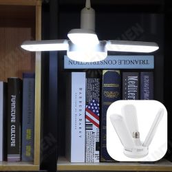AC175-265V E27 48W Pure White Angle Adjustable 3+1 Foldable 120LED Ceiling Light Bulb Indoor Garage Lamp AC175-265V E27 48W Pure White Angle Adjustable 3+1 Foldable 120LED Ceiling Light Bulb Indoor Garage Lamp