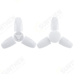 AC85-265V 35W/45W E27 Deformable LED Garage Light Foldable Fan Three-Blade Ceiling Workshop Lamp Bulb AC85-265V 35W/45W E27 Deformable LED Garage Light Foldable Fan Three-Blade Ceiling Workshop Lamp Bulb