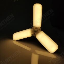 AC85-265V 45W E27 Warm White 2835 228 LED Foldable Fan Blade Angle Adjustable Indoor Light Bulb AC85-265V 45W E27 Warm White 2835 228 LED Foldable Fan Blade Angle Adjustable Indoor Light Bulb