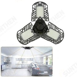AC85-265V 60W E27 LED Light Bulb Three-Leaves Deformable Foldable Workshop Ceiling Garage Lamp AC85-265V 60W E27 LED Light Bulb Three-Leaves Deformable Foldable Workshop Ceiling Garage Lamp