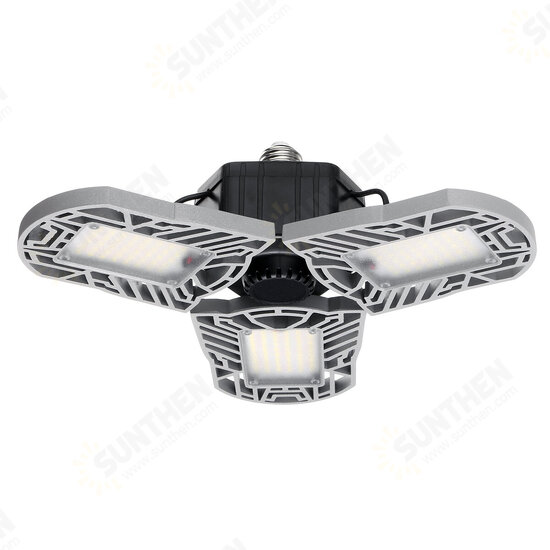 AC85-265V 60W LED Bulb Pure White Shop Utility Ceiling Deformable Daylight Garage Light