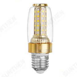 AC85-265V 9W E27 SMD2835 Gold Color Warm White 58LED Candle Light Bulb for Indoor Home Decor AC85-265V 9W E27 SMD2835 Gold Color Warm White 58LED Candle Light Bulb for Indoor Home Decor