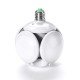 AC85-265V E27 30W 5730 SMD Five-leaves Foldable Football Shape UFO 120 LED Light Bulb for Home Indoor Use