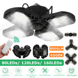 AC85-265V LED Garage Light Bulb E27 E26 Ceiling Fixture Shop Workshop Deformable Lamp Timing Kit AC85-265V LED Garage Light Bulb E27 E26 Ceiling Fixture Shop Workshop Deformable Lamp Timing Kit