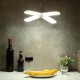 AC95-265V 60W E27 LED Light Bulb Foldable Fan Blade Angle Adjustable Ceiling Lamp for Indoor Decor