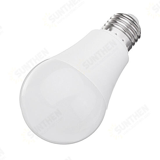 E27 A60 9W 620LM Warm White Pure White Dusk LED Sensor Globe Light Bulb AC100-240V