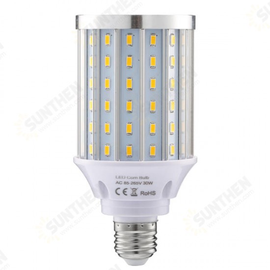 E27 E14 B22 12W 18W 25W 30W SMD 5730 Pure White Warm White LED Corn Light Bulb AC85-265V