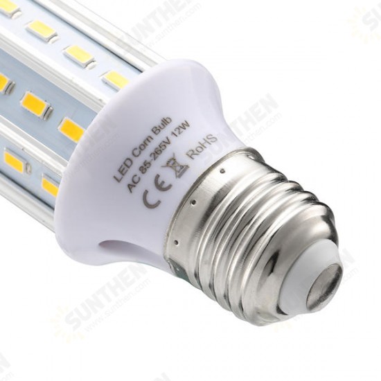 E27 E14 B22 12W 18W 25W 30W SMD 5730 Pure White Warm White LED Corn Light Bulb AC85-265V
