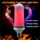 Creative 3 or 4 Mode Gravity Sensor Flame Lights E27 LED Bulb Flame Effect Light Bulb 3W Flickering Emulation Decor Lamp